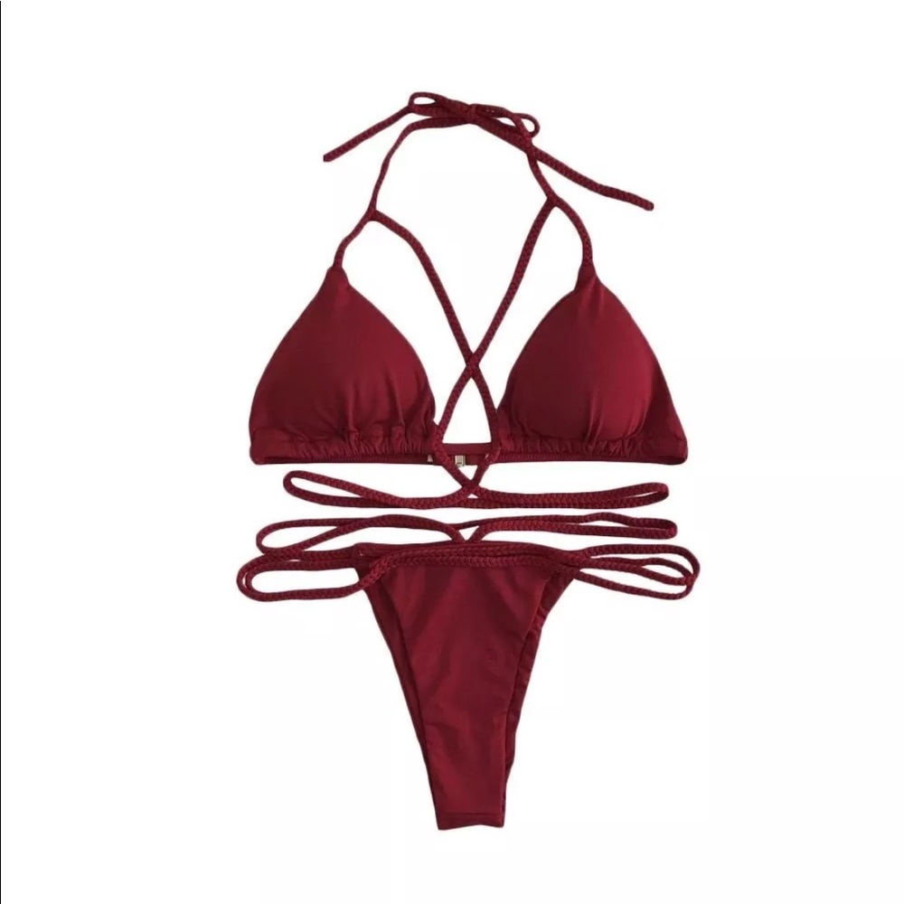 🌟 Sale🌟 Brazilian Super Cheeky Bandage Bikini - Picture 1 of 1